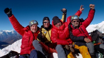 Nepal Island Peak Besteigung Gipfel  