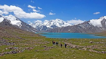 Trekking am Pamir Highway in Tadschikistan