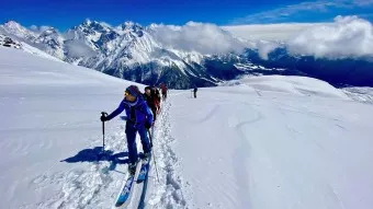 Skitouren-Abenteuer in Swanetien Skitouren-Abenteuer in Swanetien
