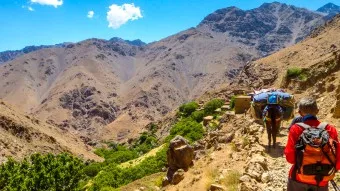 Marokko wandern toubkal