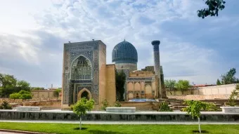 Mausoleum in Samarkand, Usbekistan