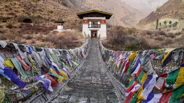 Bhutan Brücke