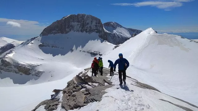 Skitour Olymp Plateau der Musen