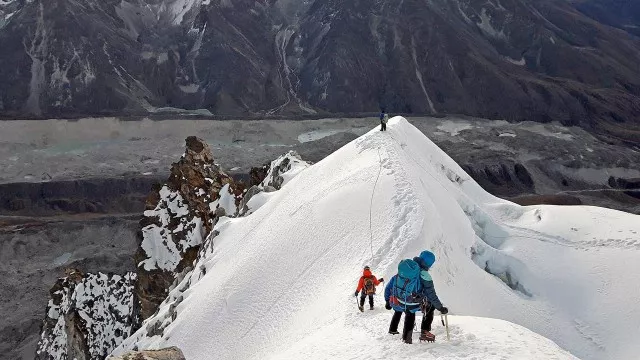 Besteigung des Lobuche East in Nepal